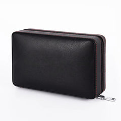 Cigar box portable zipper bag four pack mellow and moisturizing smoking accessories cedar wood gift box travel companion