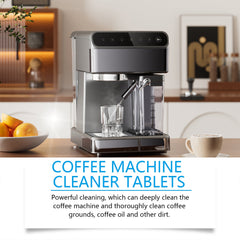 Coffee Machine Descaling Cleaning Tablets, Dirt And Oil Stains Clean Keep Kitchen Equipment Sanitary Effervescent Tablets