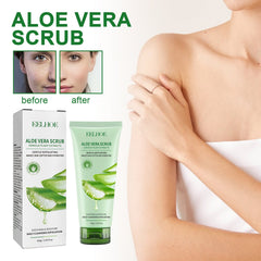 Aloe Vera Scrub For Deep Cleansing, Exfoliating And Smoothing Acne Marks, Soft Skin Scrub