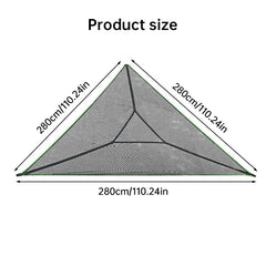 2025 Portable triangular camping hammock with air polymer, multi-scene travel use.