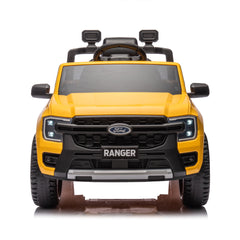 12V Kids Ride On Car W/Parents Remote Control,Licensed Ford Ranger,2WD,Rear wheel suspension,Low Start,Headlight,Horn,MP3,Blueto