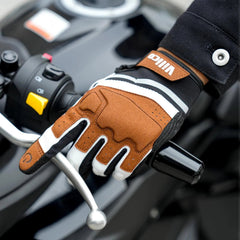Outdoor sports warm anti slip wear-resistant shock-absorbing anti-collision touch screen road bike riding gloves