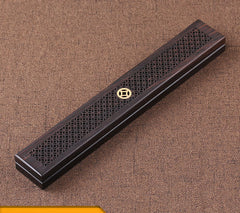 Wooden thread incense box, black sandalwood inlaid with boxwood, sleeping incense burner, incense burner, household indoor agarw