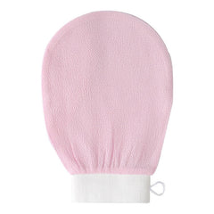 Medium fine sand, viscose fiber, silk like scrub gloves, shower towels, and special scrub mud that does not harm the skin