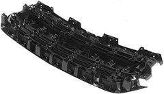 Front Bumper Upper Grille Grill Compatible with Chevrolet Silverado 1500 2016-2018 (Black)