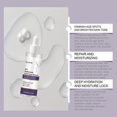 Facial Hydrating Essence With Hyaluronic Acid, Moisturizes And Nourishes The Skin Deeply