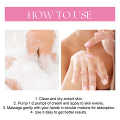 Underarm Whitening Essence Cream, Repair Acanthoderma Nigricans Tender And Smooth Skin Moisturizing Whitening Cream