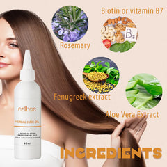 Herb Thickening Hair Oil, Repairing Dry Hair, Moisturizing And Smoothing Hair And Hair Conditioning Oil