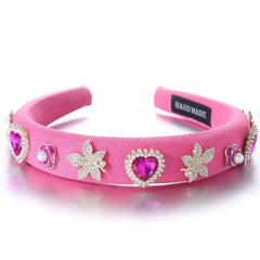 Fashionable Drip Oil Camellia Love Hair Hoop