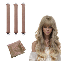 Sleeping lazy heatless hair curler simple big wave bold curling iron