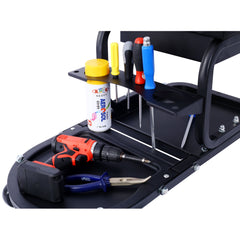 Ultimate Rolling Details and Multifunctional Car, 15'1/2 "x 8'3/4" x 18'1/2 "- Black