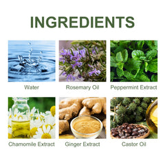 Rosemary Mint Pro Hair Care Shampoo, Scalp Massage Cleaning Care Repair Bifurcation Strong, Supple And Dense Hair