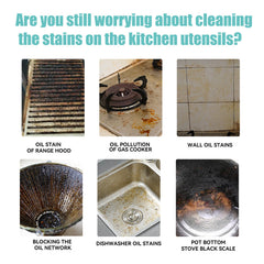 Gel Cleaner For Pot Bottom, Kitchen Cooktop With Cleaning Oil Stains And Rust Remover