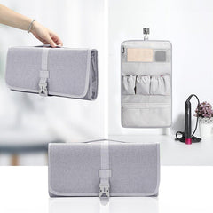 Large - capacity dustproof travel bag for Dyson Pre - Styling Dryer, fits curling barrels.