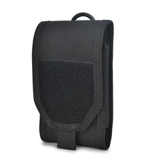 Tactical mobile phone waist bag, belt hanging bag, 6-inch waterproof mobile phone bag, multifunctional tactical accessory bag