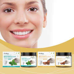 Volcanic Ash Bentonite Dental Powder Tooth Cleaning Powder To Remove Stains And Maintain Oral Hygiene