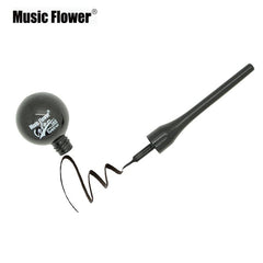 Music Flower Waterproof Liquid Eyeliner Pencil Lollipop Shape 24HR Long Lasting Eye Liner Pen Cosmetics Eye Makeup Set