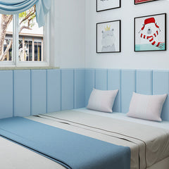 Kids' 3D Wall Stickers, Self - adhesive Soft Leather Bags, Anti - collision Wall & Bedhead Panels, 2 - 8 pcs