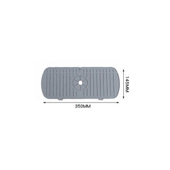 Kitchen Faucet Splash Pad Silicone Sink Faucet Splash Guard Mat Sponge Drain Rack Countertop Protector for Bath Kitchen Gadgets