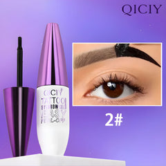 Tear off eyebrow cream is waterproof, sweat resistant, easy to apply, anti smudging, tear off eyebrow adhesive