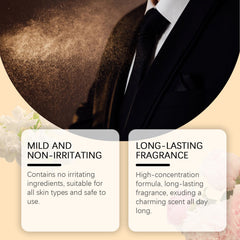 Eau De Toilette Spray Men's Perfume Cologne Citrus Perfume Fresh Charm Portable Fragrance Spray