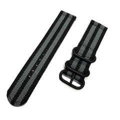Nylon canvas wrist Strap for Xiaomi huami Amazfit Bip Stratos 2/2S PACE GTR 42/47MM Watch Band for Samsung Gear S3 S2 bracelet