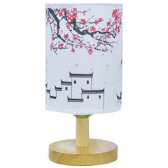 Literary desk lamp bedroom sleeping bedside lamp retro decoration residential dormitory LED night light