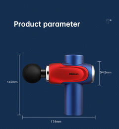 CP-F10 fascia gun muscle massager cervical muscle relaxer electric menstrual gun leg electric