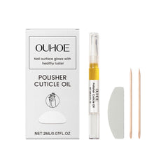 Nail Care Solution Set Improves Soft Nails By Moisturizing Cuticle And Repairing Nails