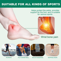 Self-Adhesive Sports Bandage Wrap, Prevent Running Sports Sprain Protection Ankle Joint Ankle Bandage