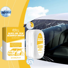 Car Glass Cleaning Brush, Car Window Glass Cleaning Stains Oil Stains Waterproof Rain Cleaning Brush