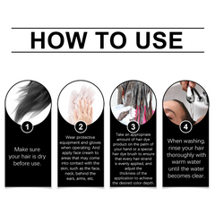 Plant Black Hair Shampoo Plant Extract Wash Care Diy Color Developing Hair Refreshing And Supple Shampoo
