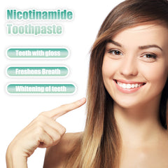 Nicotinamide Toothpaste, Whitening Teeth Clean Tartar Yellow Teeth Fresh Breath Care For Oral Toothpaste