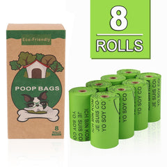 Biodegradable Pet Waste Bags Corn Starch PLA Degradable Poop Bags