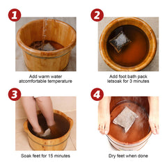 Leg Slimming Foot Bath, Relieve Leg Soreness And Swelling Discomfort Cold Relief Wet Foot Bath Kit