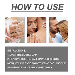 Roll On Perfume, Natural Fresh Lasting Fragrance Dating Atmosphere Portable Niche Perfume