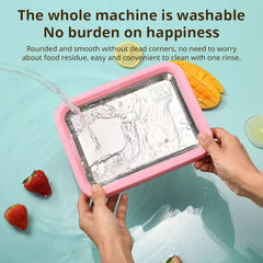 Home ice cream maker, small frozen yogurt maker, handmade for kids, frozen ice tray, family kitchen tools