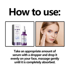 Face Serum Gently Reduces Fine Lines Crow's Feet Skin Firming And Elastic Care Serum