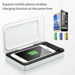 Portable Uv Sterilizer Box Mobile Phone Sanitizer Case For Phone Mice Toothbrush Mask Sterilization Box 1 Set