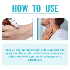 Perfume For Men, Wrist, Neck Ear After Mild Natural And Pure And Fresh Quietly Elegant Fragrant Portable Lasting Perfume