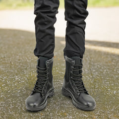 Original Russian military issue. New VKBO 2.0 thermal zone combat boots for men, genuine leather tactical boots.