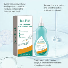 Kitchen Cleaner, Cooktop Range Hood Cooker Clean Oil Stains Black Dirt On The Bottom Of The Pan Cleanser