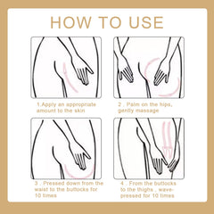 Butt Essential Oil Lift Buttock Plump Buttock Massage Firming And Lightening Orange Peel Body Shape Peach Butt Essential Oil
