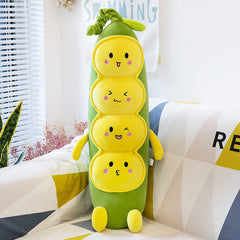 Pea Pillow Plush Toy Long Sleep Doll Caterpillar Grabber Doll