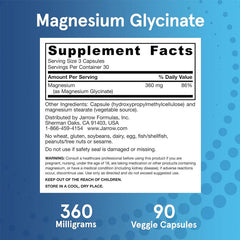 Magnesium Glycine Capsules Supplement Magnesium Capsules