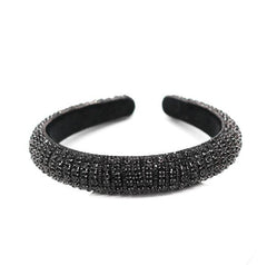 Baroque Full Crystal Hair Bands For Women Lady Luxury Shiny Padded Diamond Headband Hair Hoop Fashion Hair Accessories