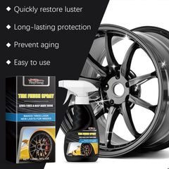Auto Tire Shine Spray Auto Tire Clean Polishing Coating Liquid Coating Agent