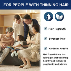 Alopecia Areata Care Set, Clean Scalp Supple Care Frizzy Hair Wash And Care Gift Set