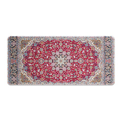Large Persian Mouse Pad Office Carpet MousePad Natural Rubber Lockedge Anti Slip Desk Mat Laptop Office Game Accessories Pad