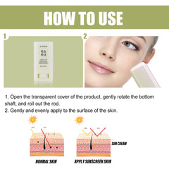 Matte Protection Stick Moisturizes And Repair Facial Skin In Summer With Refreshing Non-Sticky Uv Protection